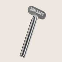 Smeared Metal Tube Key